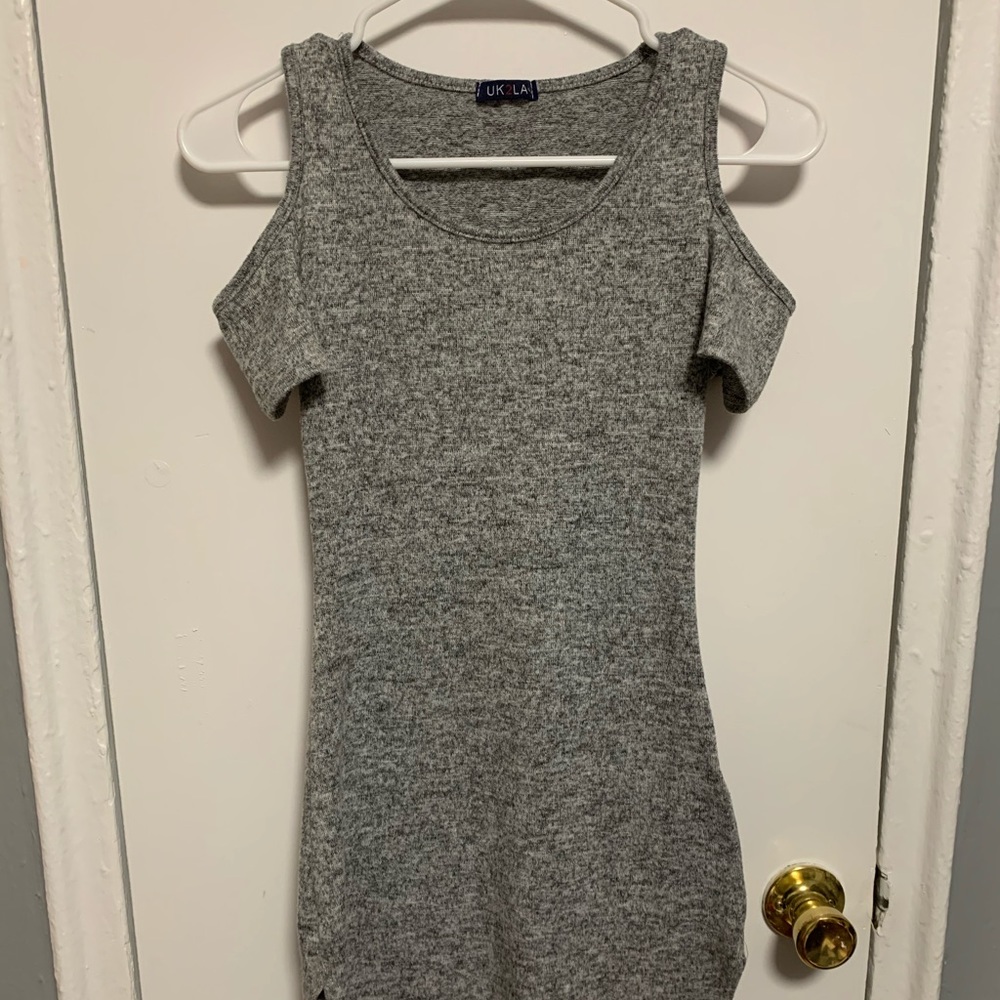 Comfy Gray Dress